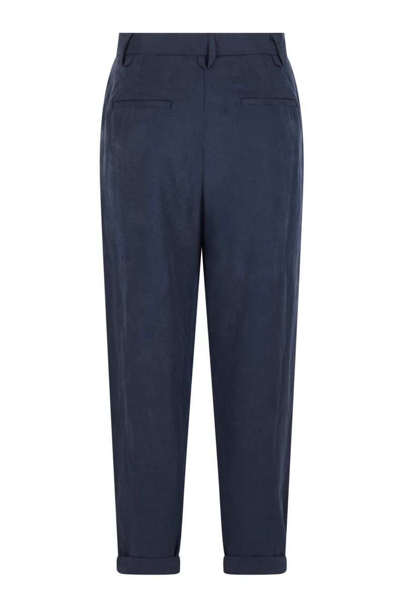 PANTALON TENCEL Y LINO INDIGO - Imagen 3