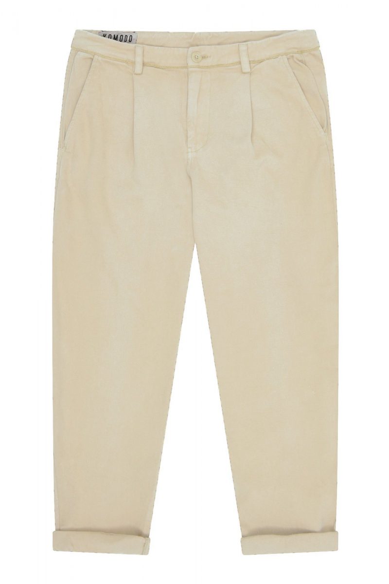 PANTALÓN ALGODÓN ORGANICO PIEDRA RENTING - Imagen 3