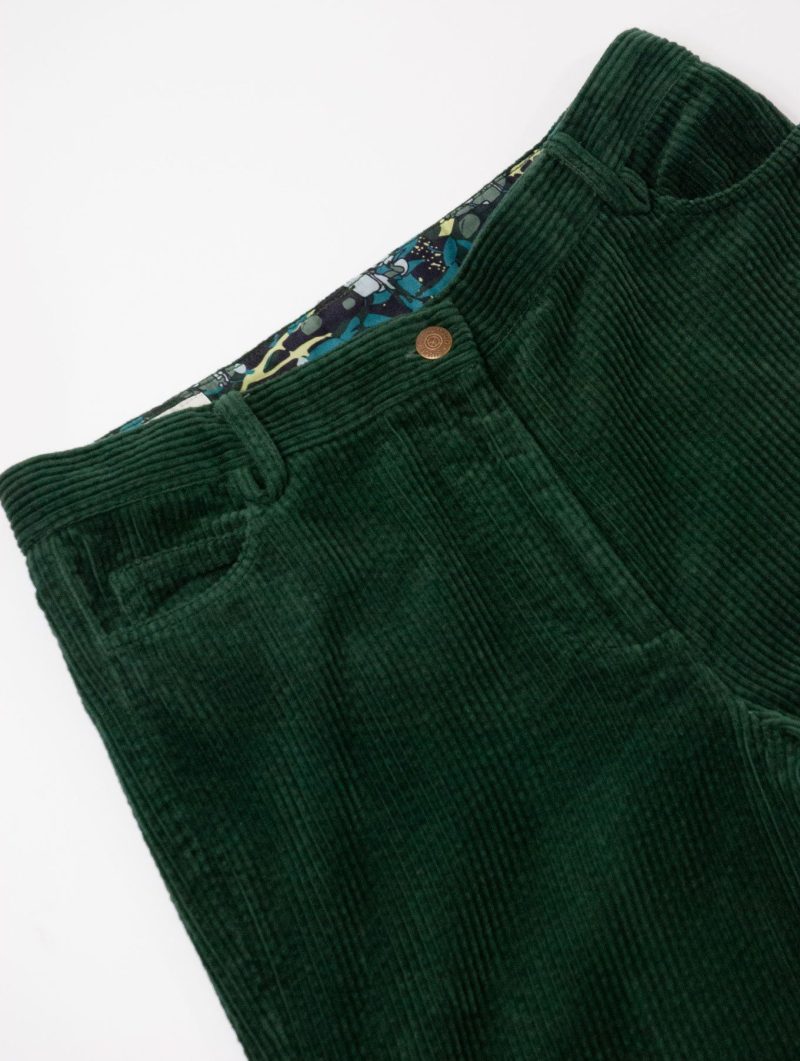 PANTALÓN KICKER Vegano de Algodón Orgánico Verde - Imagen 3