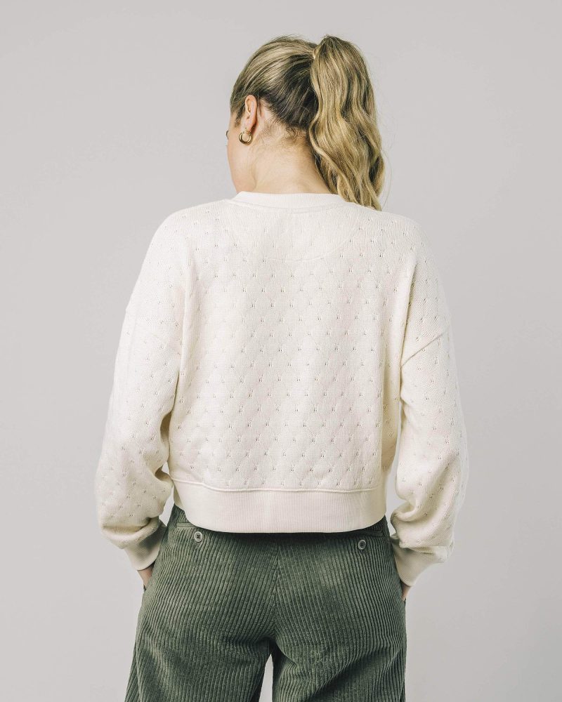 JERSEY LACE CRUDO 100% ALGODÓN ORGÁNICO - Imagen 4