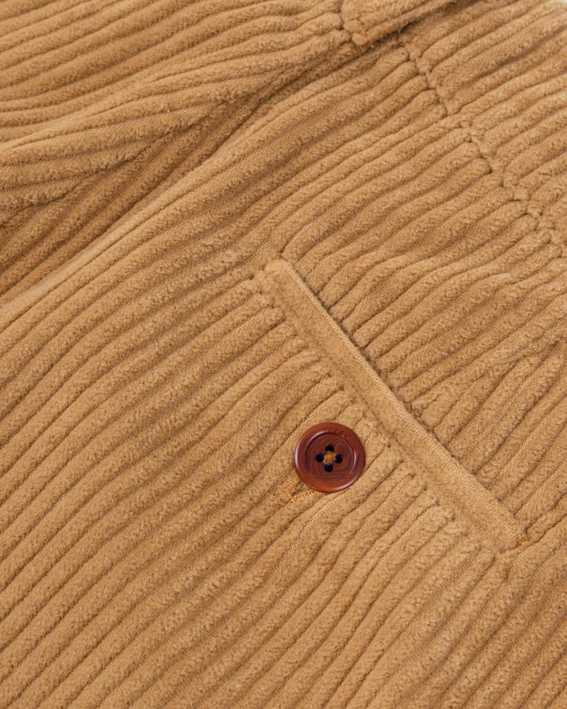 PANTALÓN DE PANA VERDE CON PINZAS - Imagen 10