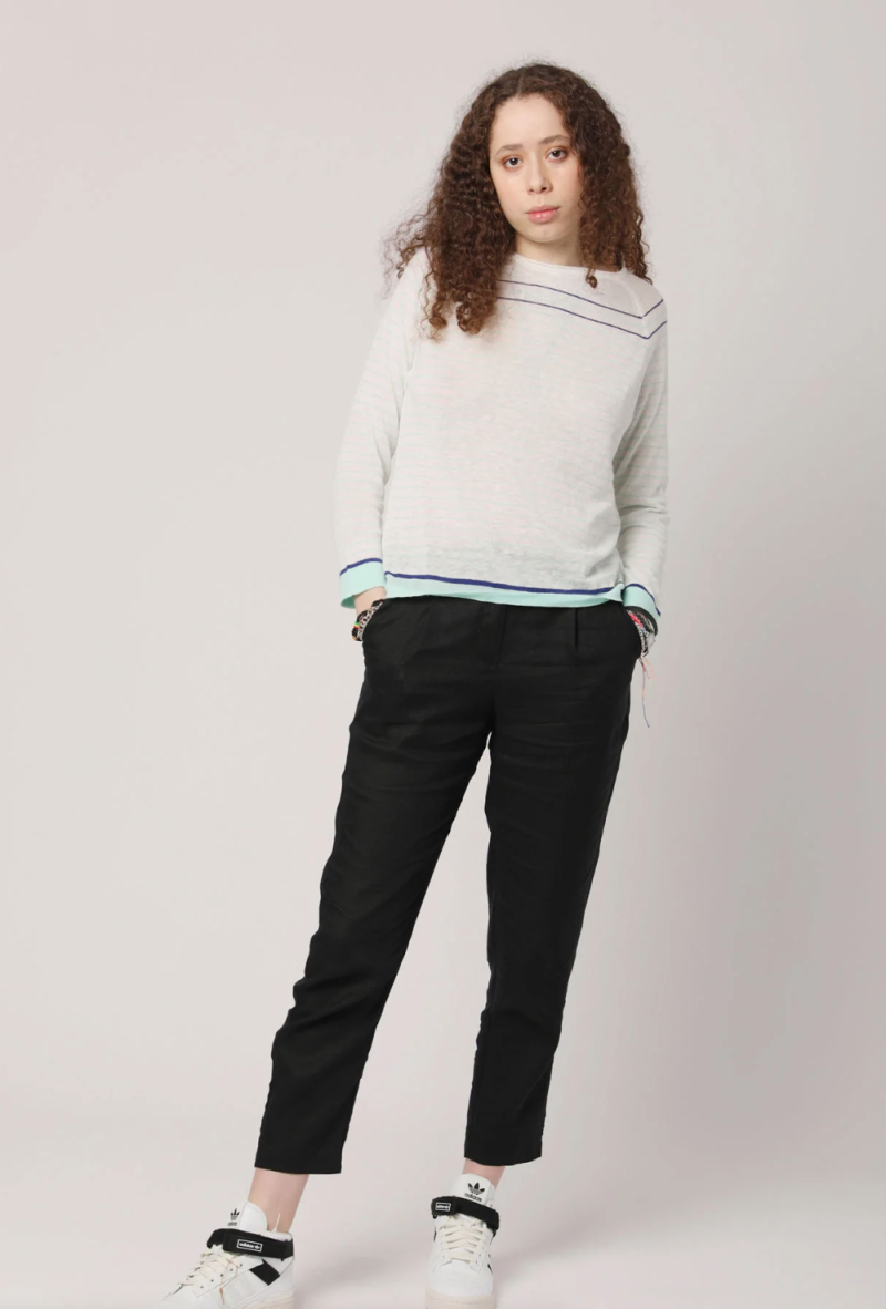 PANTALÓN VISCOSA NATURAL NEGRO