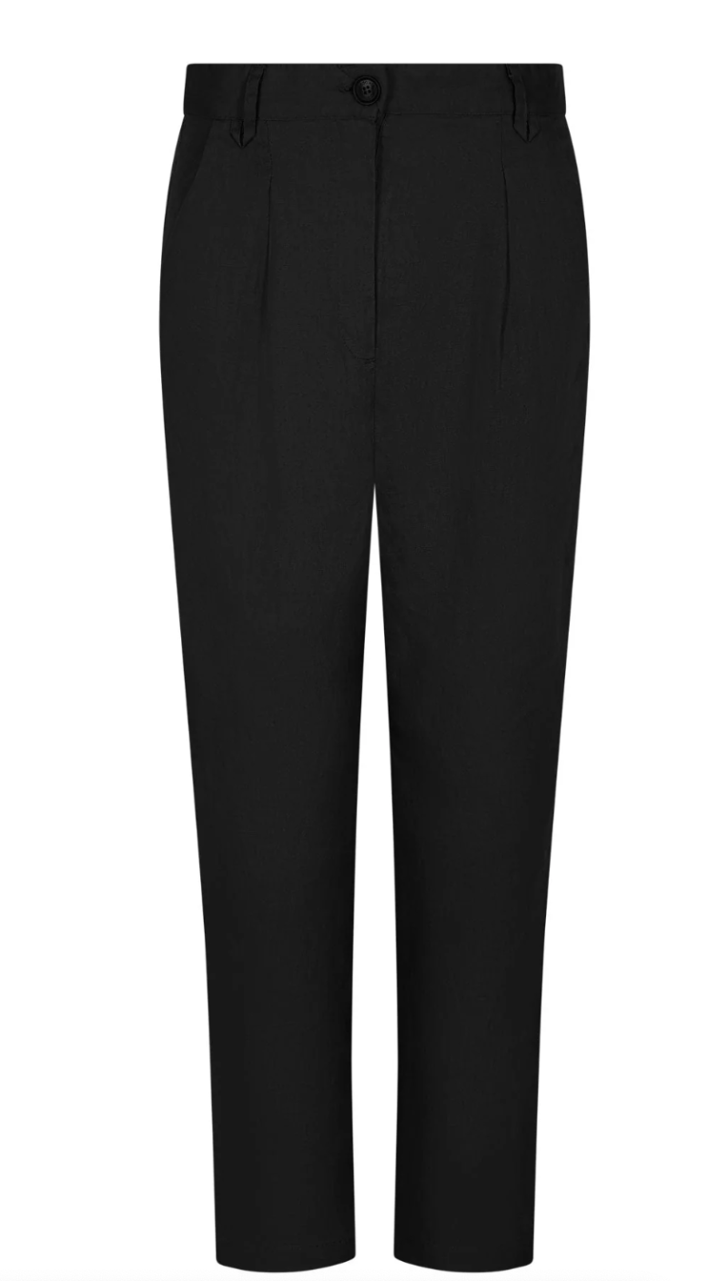 PANTALÓN VISCOSA NATURAL NEGRO - Imagen 3