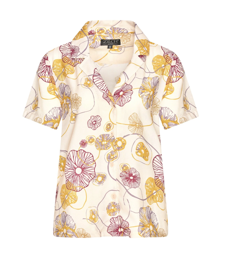 CAMISA BOTONES ESTAMPADO FLORAL