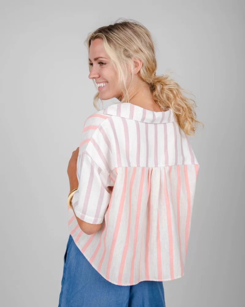 BLUSA CORTA OVERSIZE MIX COIRO - Imagen 2