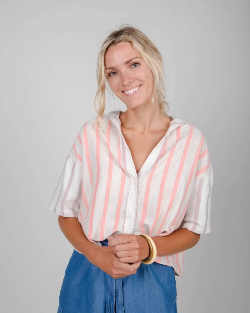 BLUSA CORTA OVERSIZE MIX COIRO - Imagen 3