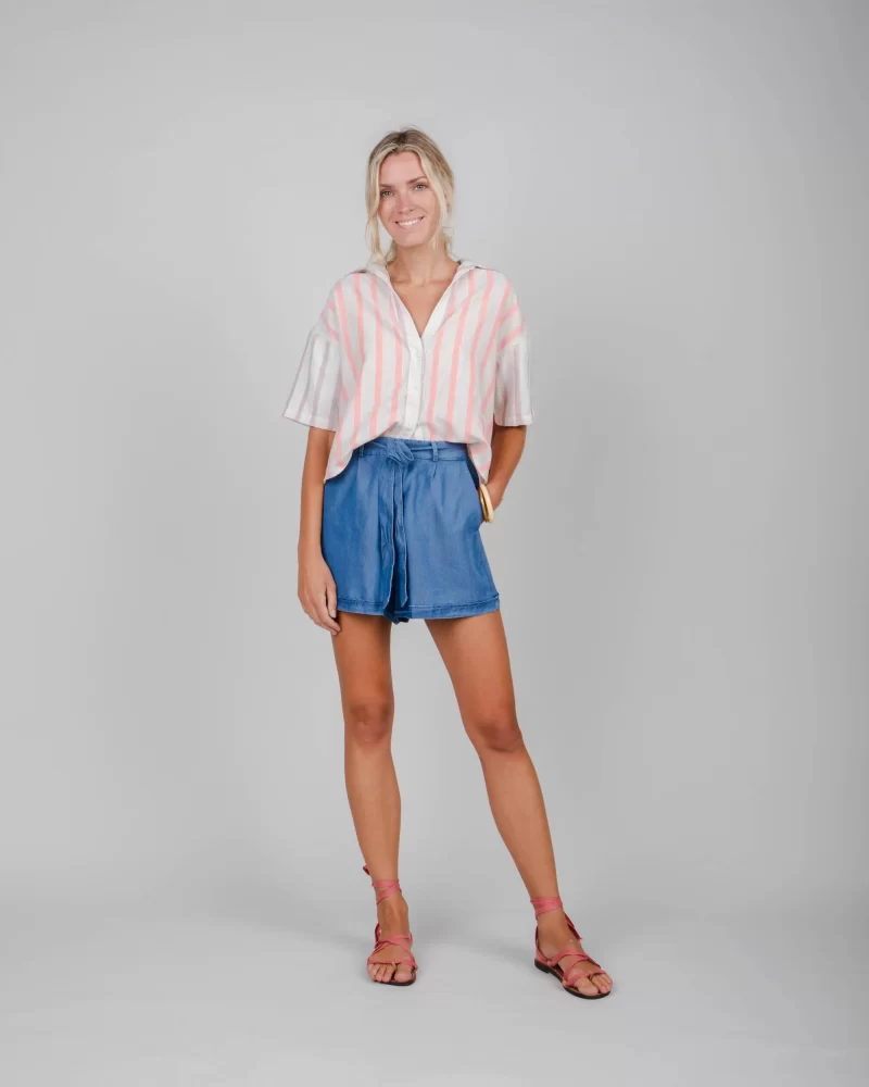 BLUSA CORTA OVERSIZE MIX COIRO - Imagen 4